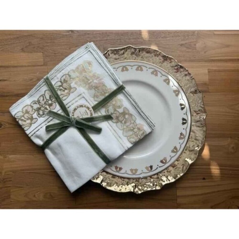 BNWT Anthropologie napkins, set of 4 (2 sets available), set #1 - Picture 7 of 7